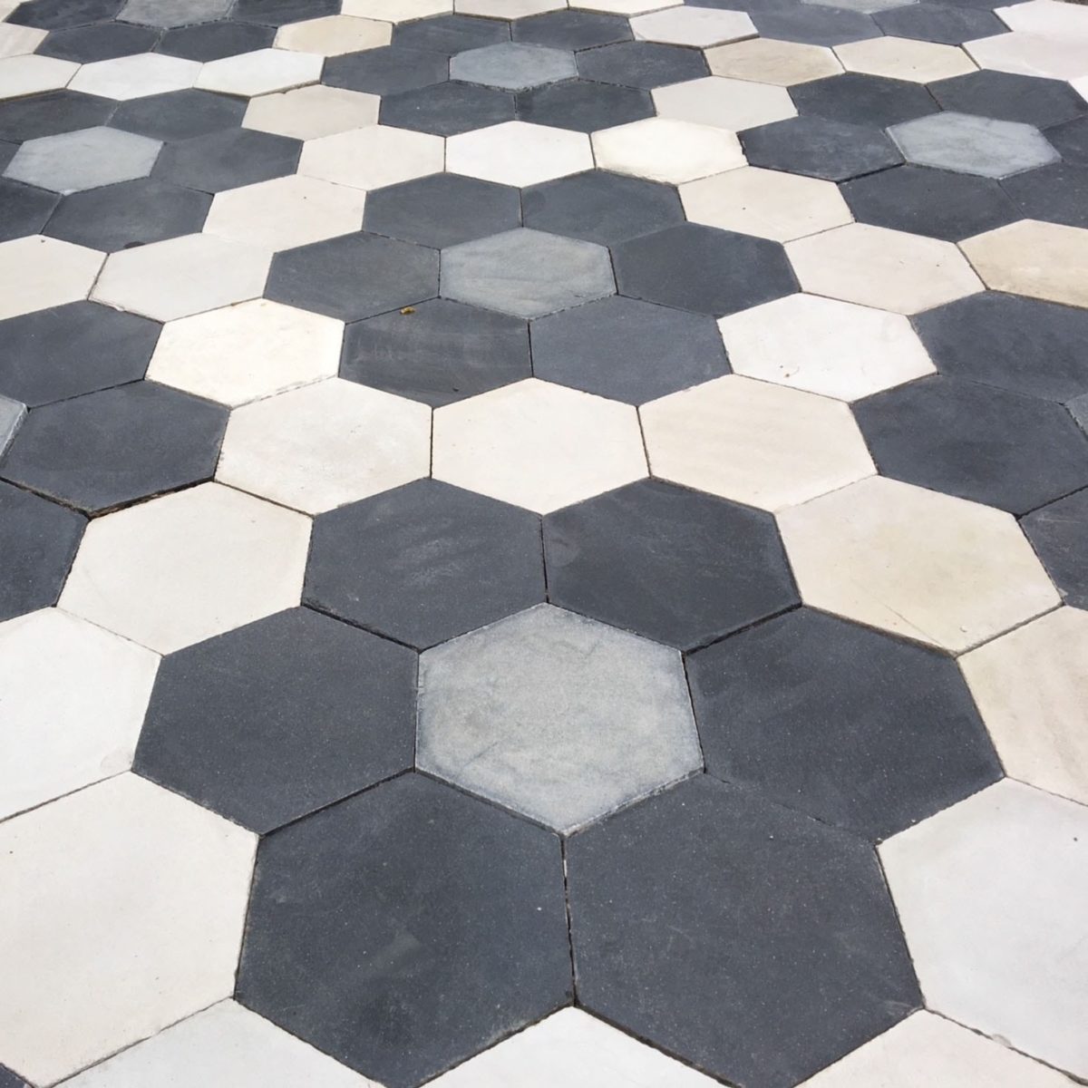 Partij hexagon cement vloertegels - Piet