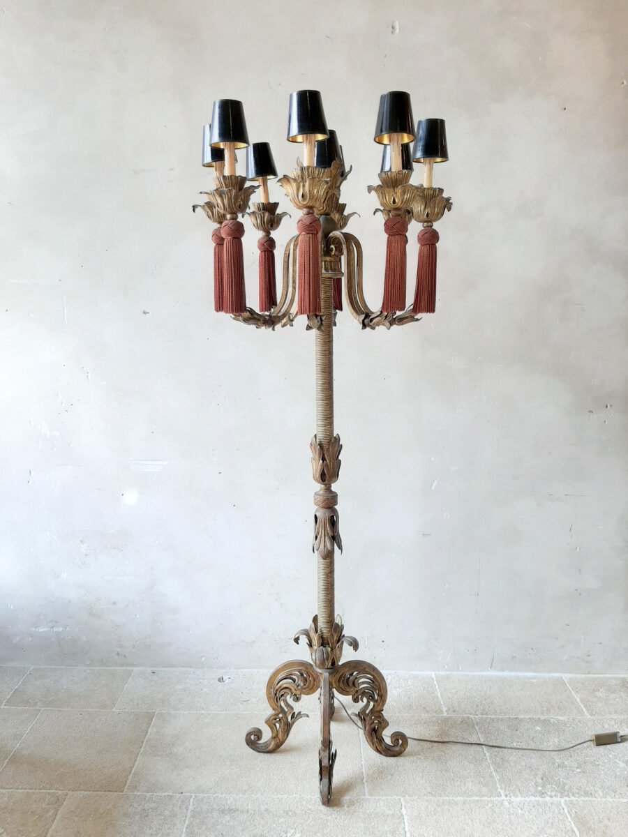 Ruim invoeren Volwassenheid Grote Franse Vintage staande lamp - Piet Jonker