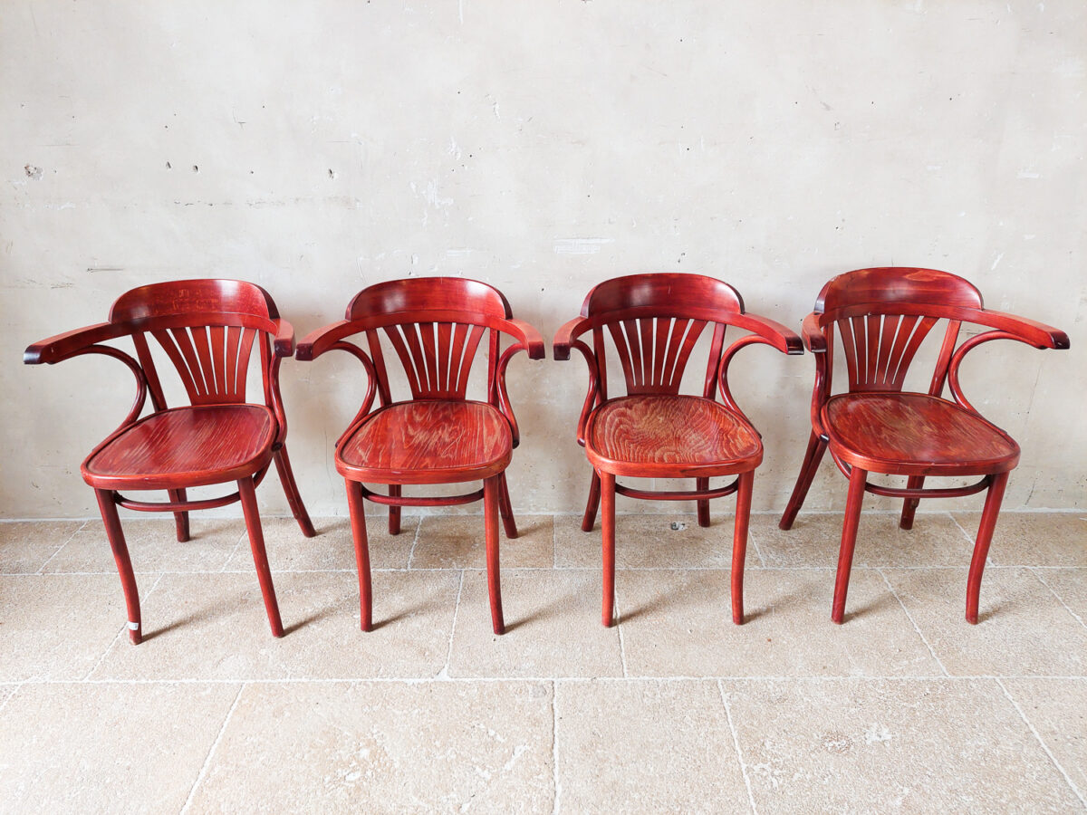 Hoogte gebruiker Verbazingwekkend Vintage Thonet restaurant stoelen (meerdere stuks beschikbaar) - Piet Jonker